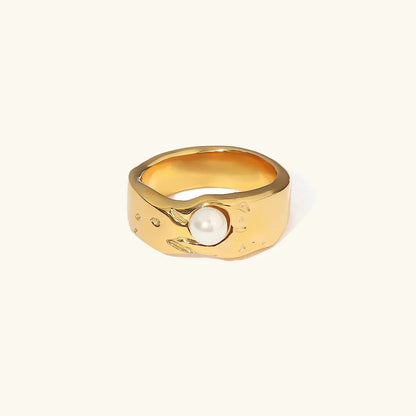 [Royal Vicky]Cerulia Freshwater Pearl Ring