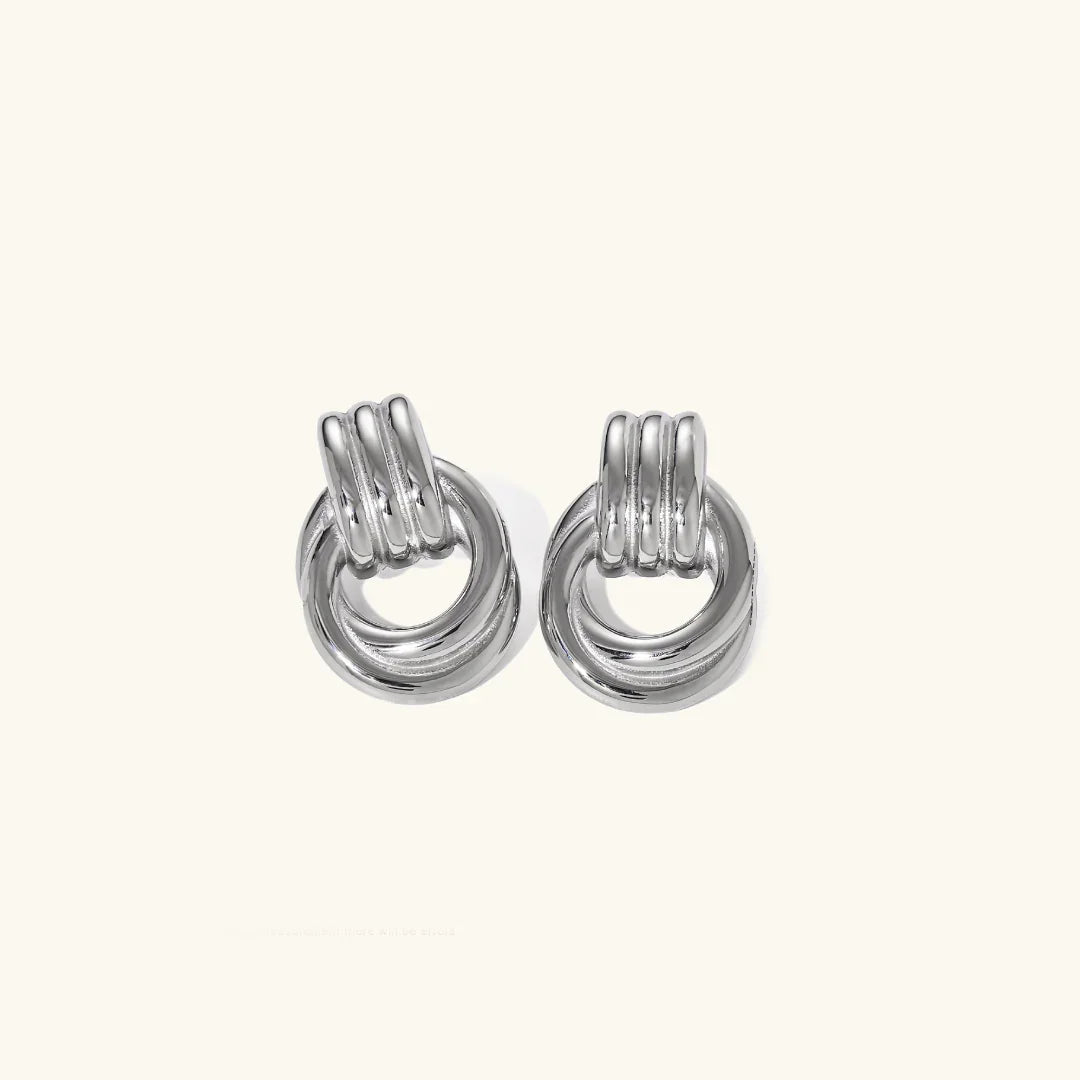 [Royal Vicky]Luna Layered Hoop Earrings
