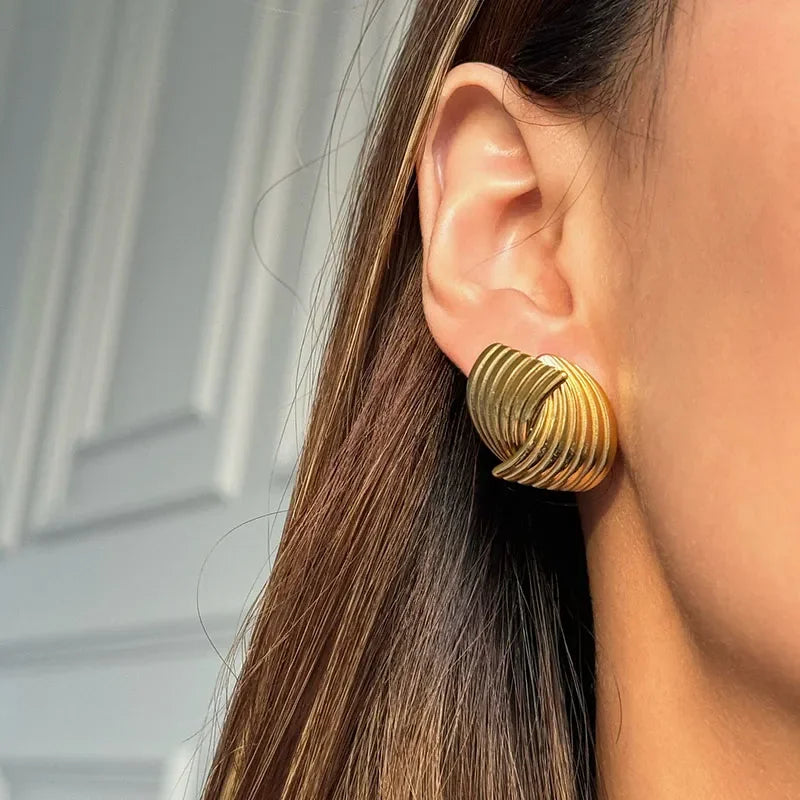 [Royal Vicky]Sonia Gold Earrings