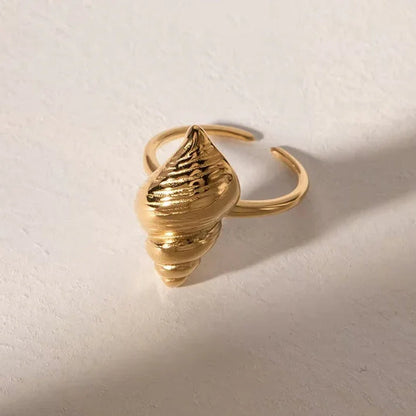 [Royal Vicky]Ohana Sea Conch Gold Ring