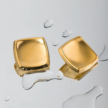 [Royal Vicky]Poppy Gold Earrings