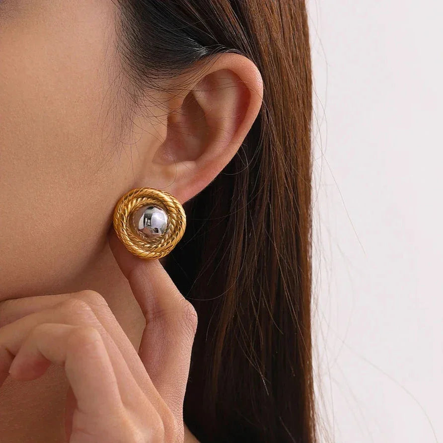 [Royal Vicky]Ariadne Gold Earrings