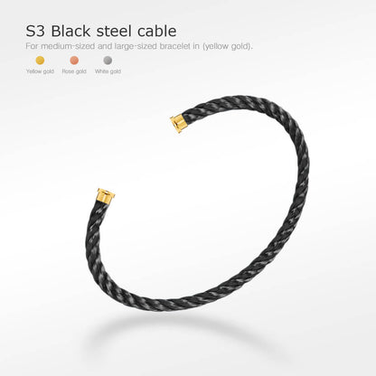 [Vicky]FORCE SERIES BRACELET CABLES 50 CHOICES (DIY SELECTION)
