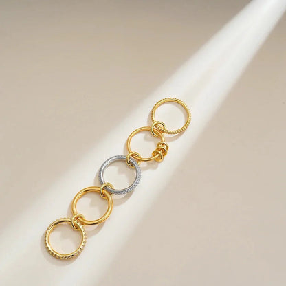 [Royal Vicky]Blaise Stacked Diamond Ring