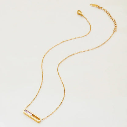 [Royal Vicky]Abby Sculpted Gold Pendant