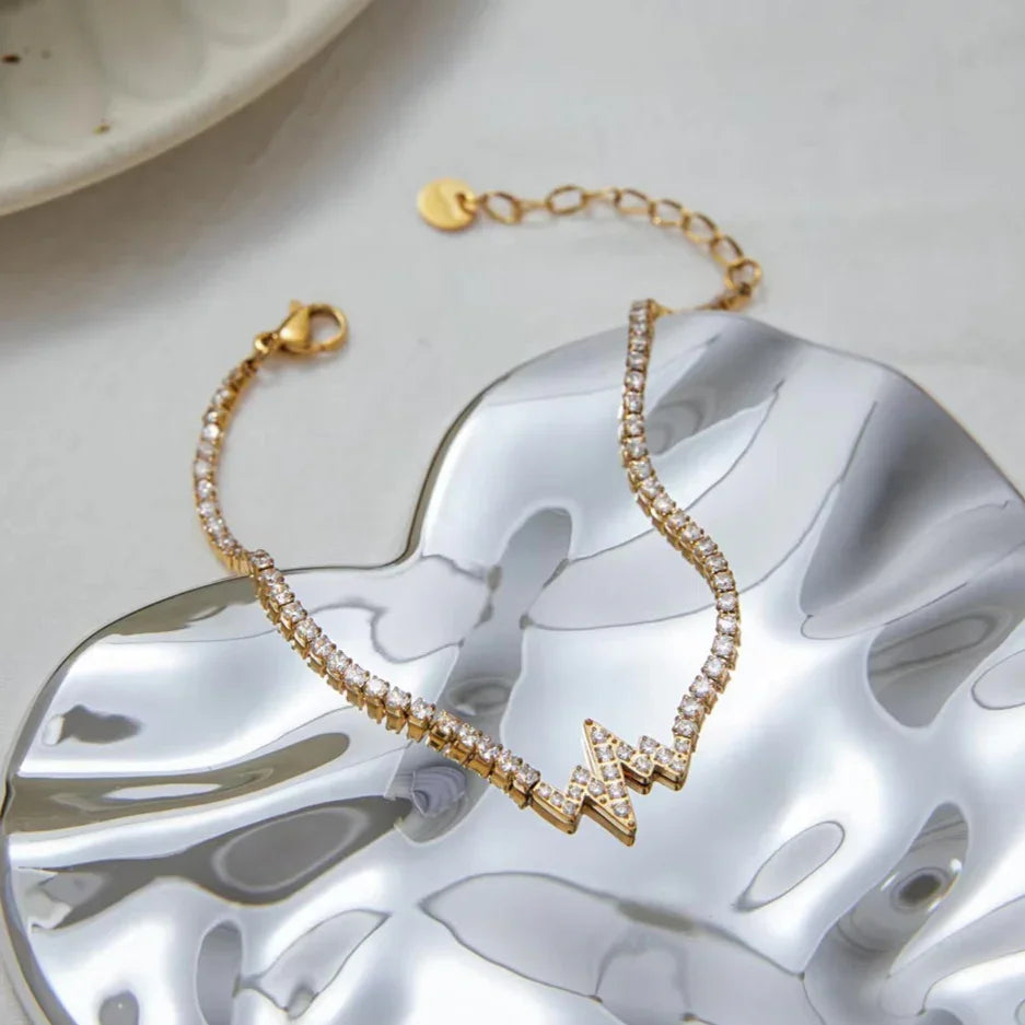 [Royal Vicky]Annette Diamond Pulse Bracelet
