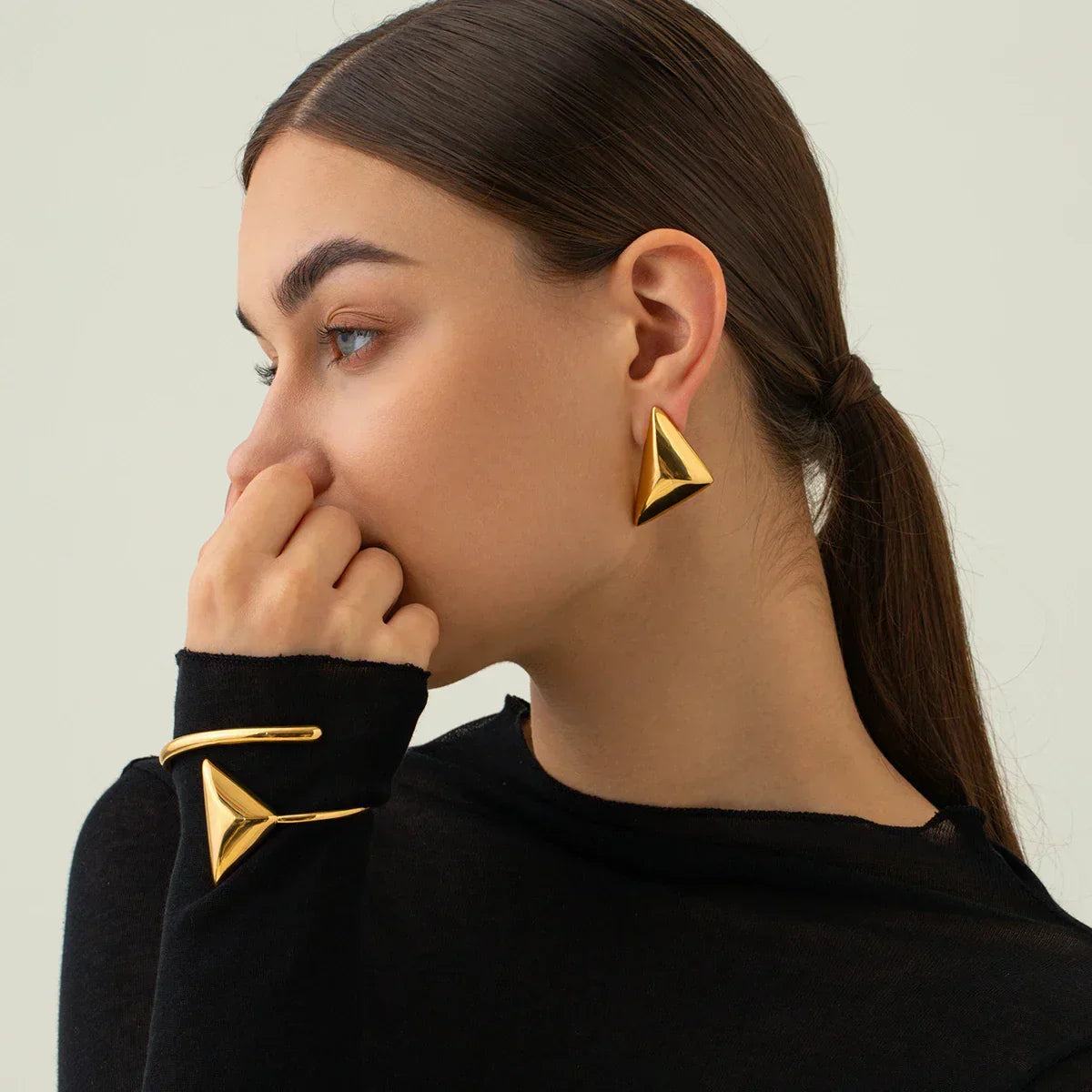 [Royal Vicky]Bonnie Gold Earrings