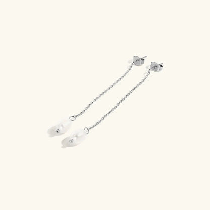[Royal Vicky]Tessa Pearl Tassel Earrings