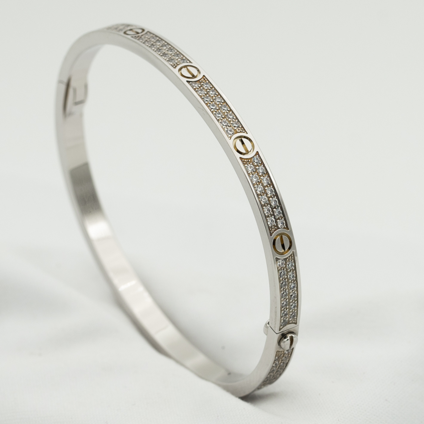 [Vicky]LOVE BRACELET 3.65MM DIAMOND-PAVED