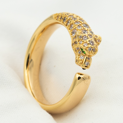 [Vicky]PANTHERE RING DIAMOND 7.3MM