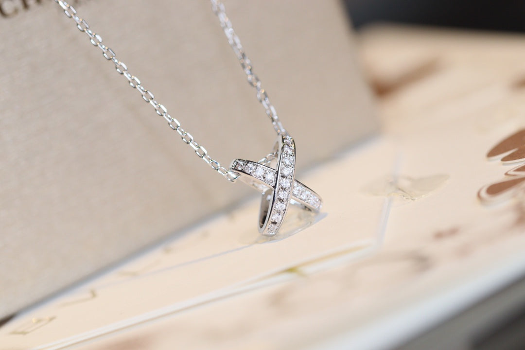 [Vicky]JEUX DE DIAMOND NECKLACE