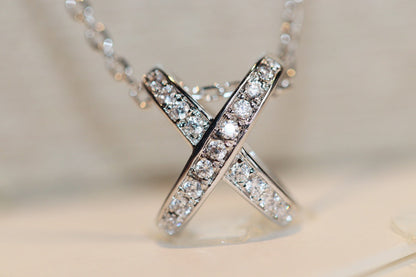 [Vicky]JEUX DE DIAMOND NECKLACE