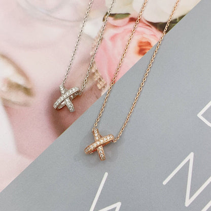 [Vicky]JEUX DE DIAMOND NECKLACE