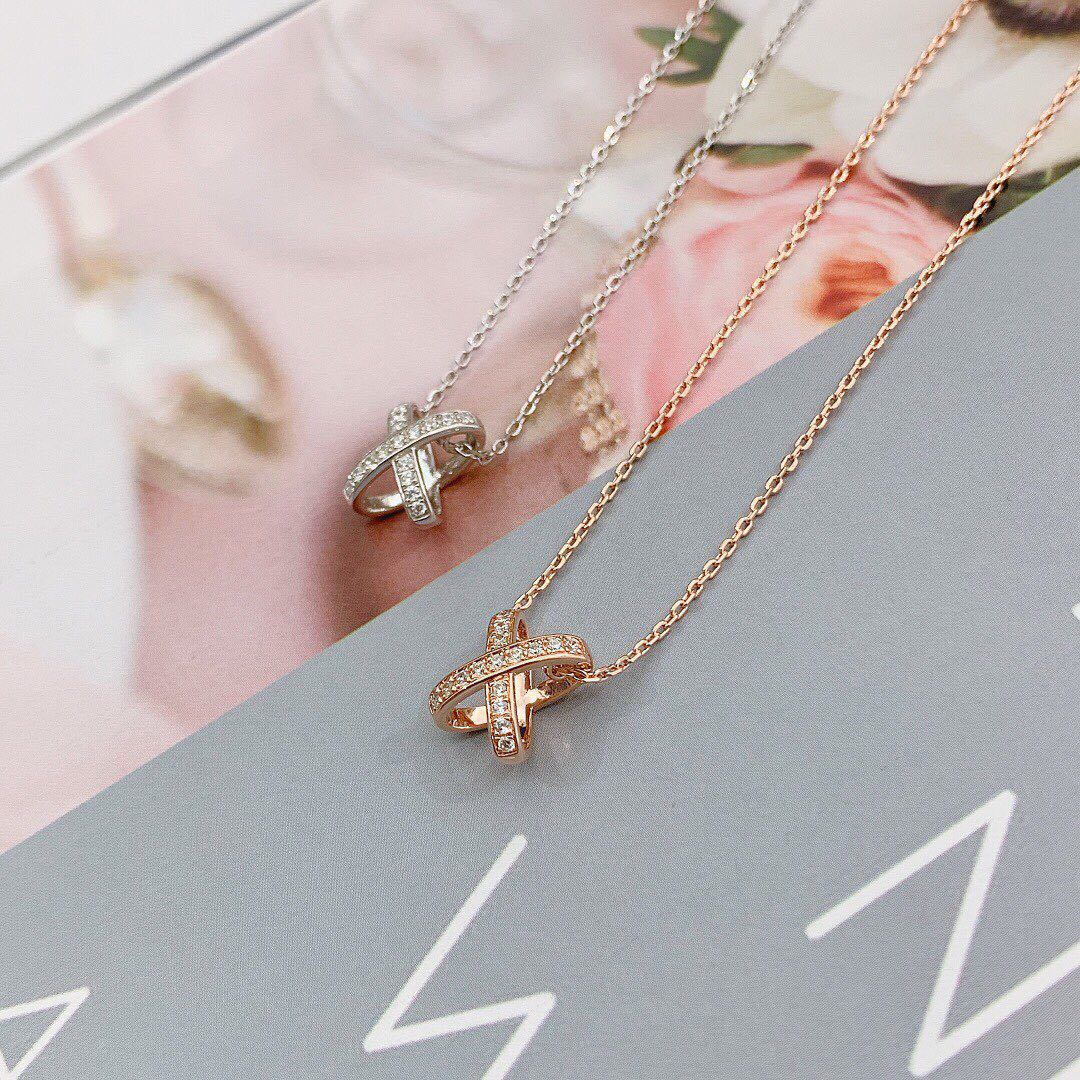 [Vicky]JEUX DE DIAMOND NECKLACE