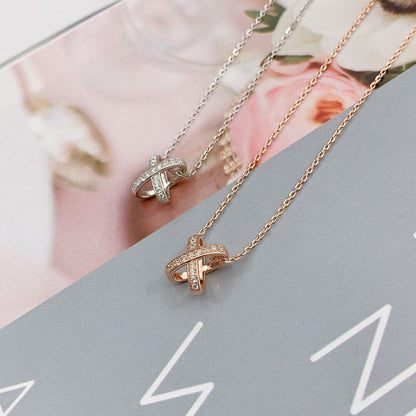 [Vicky]JEUX DE DIAMOND NECKLACE