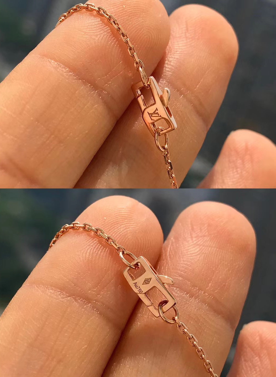 [Vicky]BLOSSOM PENDANT PINK GOLD AND DIAMOND