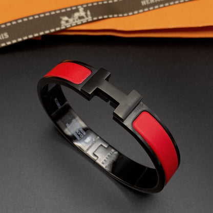 [Vicky]CLIC HM SO BLACK RED BRACELET