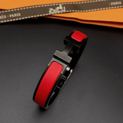 [Vicky]CLIC HM SO BLACK RED BRACELET