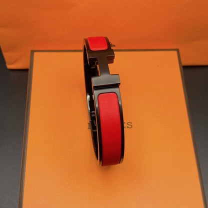 [Vicky]CLIC HM SO BLACK RED BRACELET