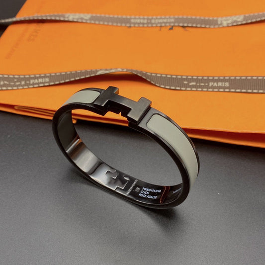 [Vicky]CLIC HM SO BLACK GREY BRACELET