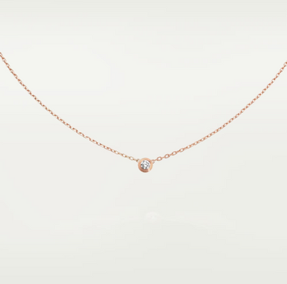 [Vicky]DAMOUR DIAMOND NECKLACE