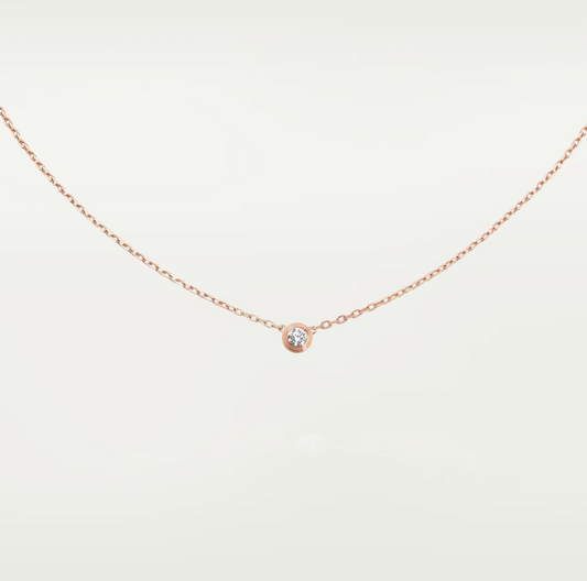 [Vicky]DAMOUR DIAMOND NECKLACE