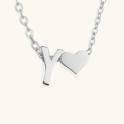 [Royal Vicky]Ria Initial Letter Gold Necklace