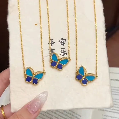 [Vicky] 2026 NEW LUCKY BUTTERFLY 1 MOTIFS NECKLACE