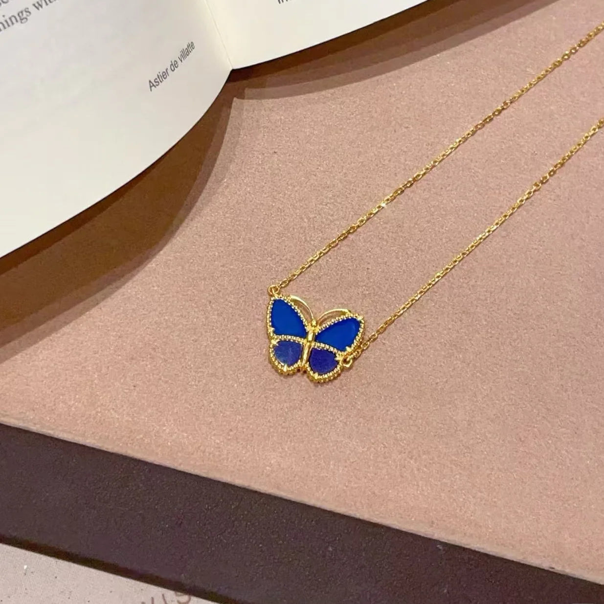 [Vicky] 2026 NEW LUCKY BUTTERFLY 1 MOTIFS NECKLACE