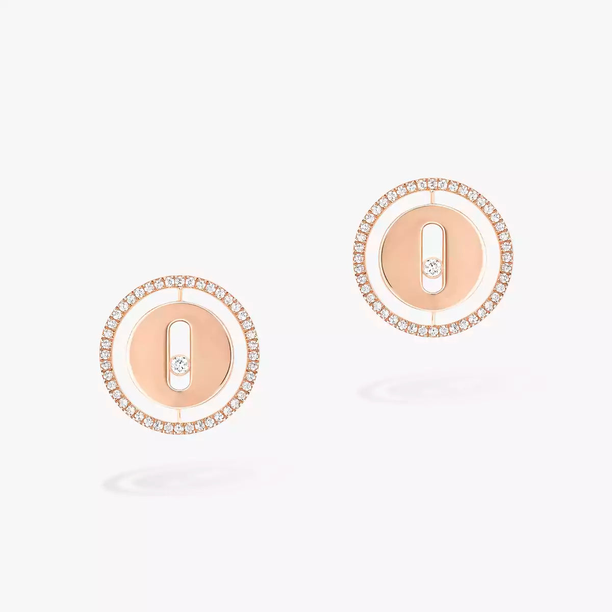 [Vicky]Lucky Move Diamond Earrings