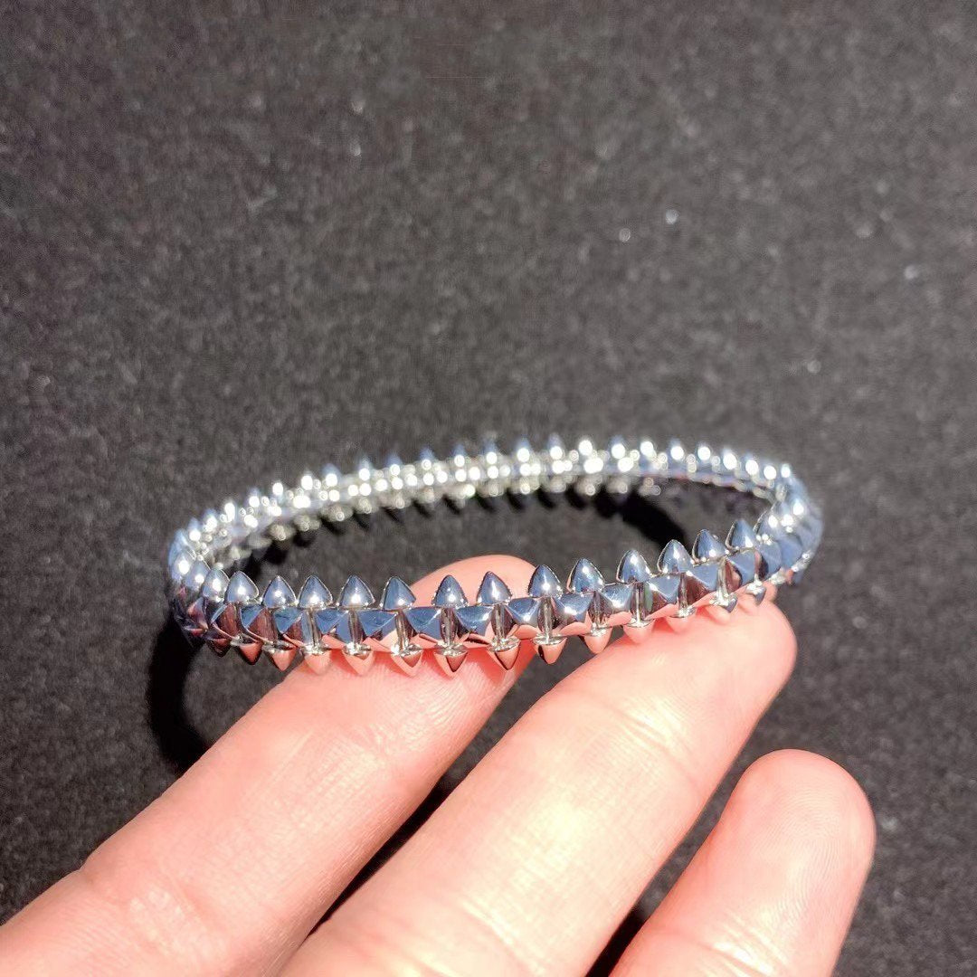 [Vicky]CLASH SILVER BRACELET