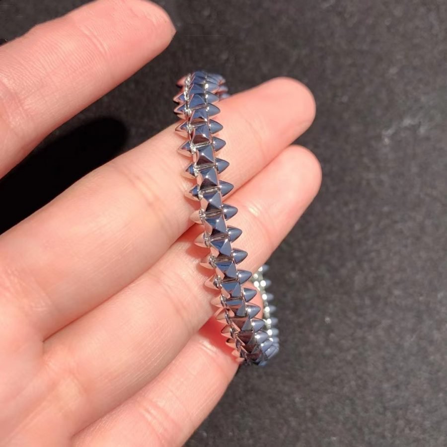 [Vicky]CLASH SILVER BRACELET