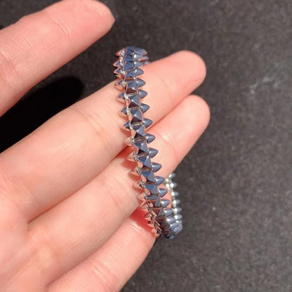 [Vicky]CLASH SILVER BRACELET