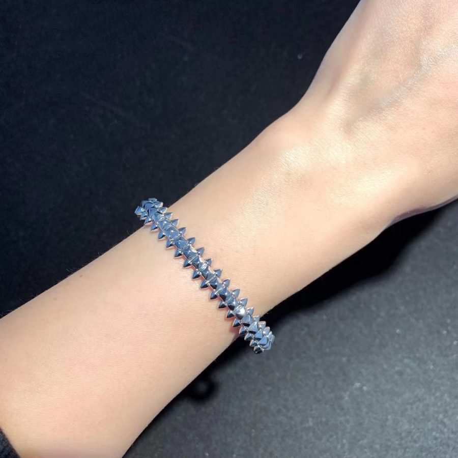[Vicky]CLASH SILVER BRACELET