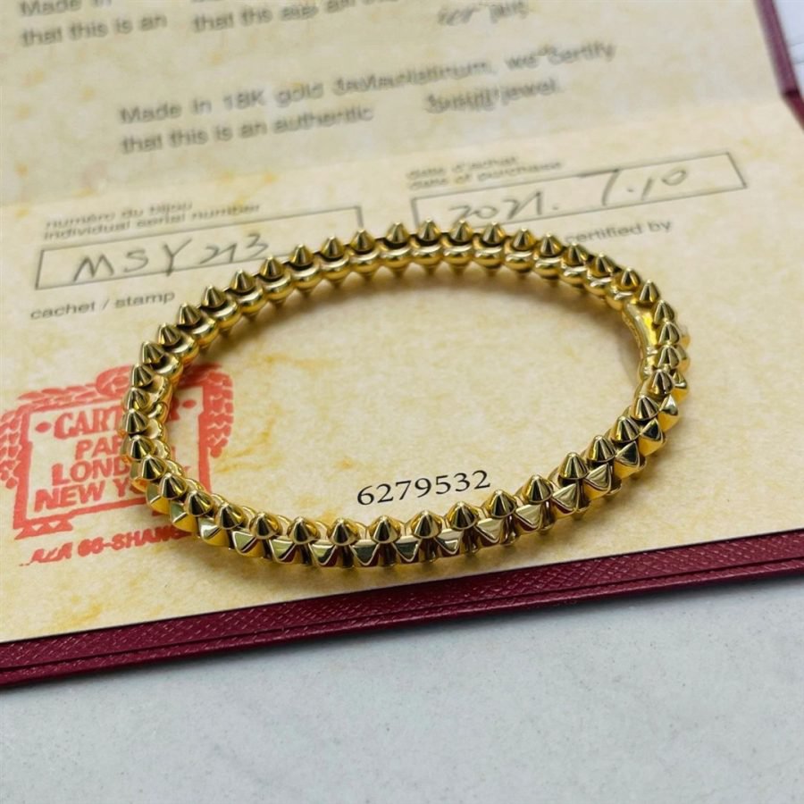 [Vicky]CLASH GOLD BRACELET