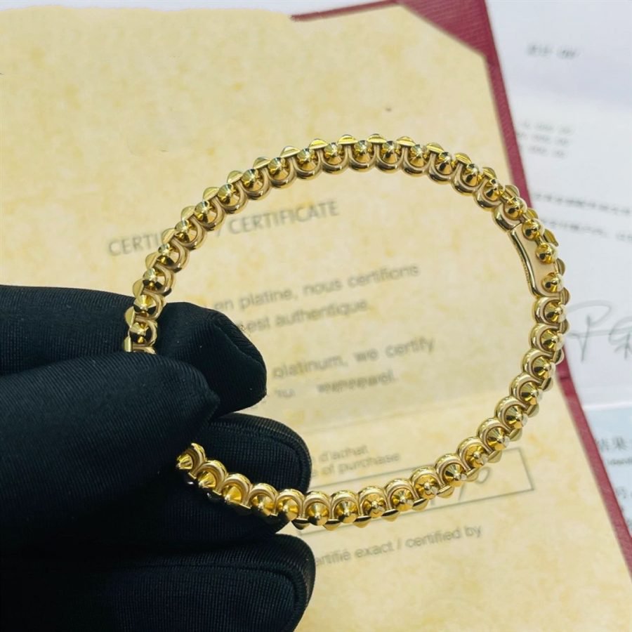 [Vicky]CLASH GOLD BRACELET