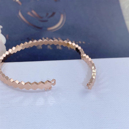 [Vicky]BEE LOVE PINK GOLD BRACELET