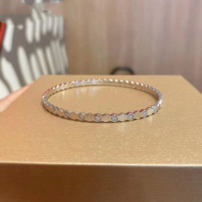 [Vicky]BEE LOVE SILVER DIAMOND BRACELET