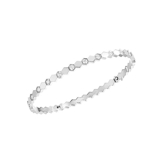 [Vicky]BEE LOVE SILVER DIAMOND BRACELET