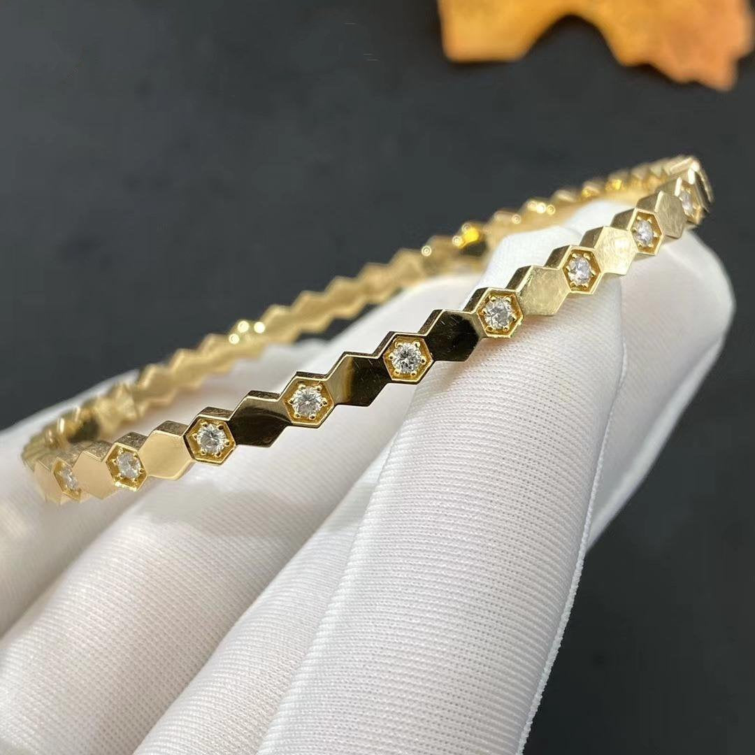 [Vicky]BEE LOVE GOLD DIAMOND BRACELET