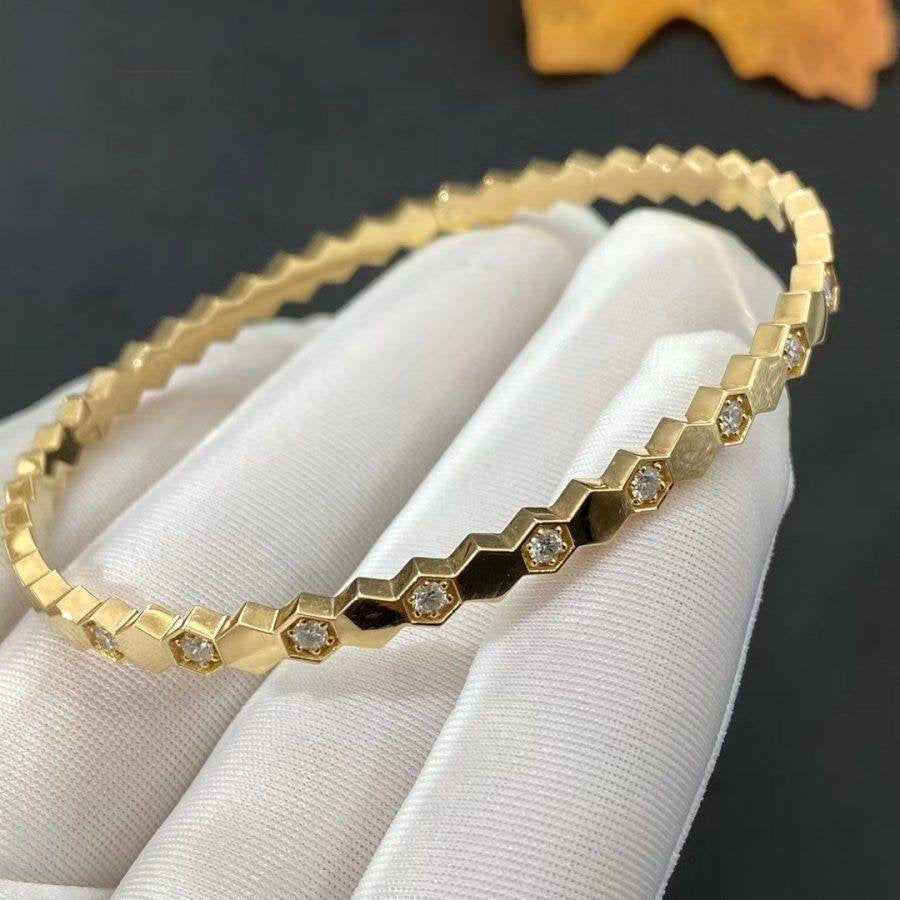 [Vicky]BEE LOVE GOLD DIAMOND BRACELET