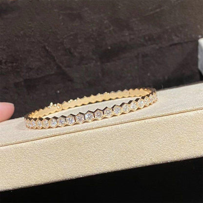 [Vicky]BEE LOVE GOLD BRACELET FULL DIAMOND