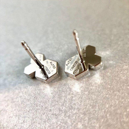 [Vicky]BEE LOVE SILVER DIAMOND EARRINGS
