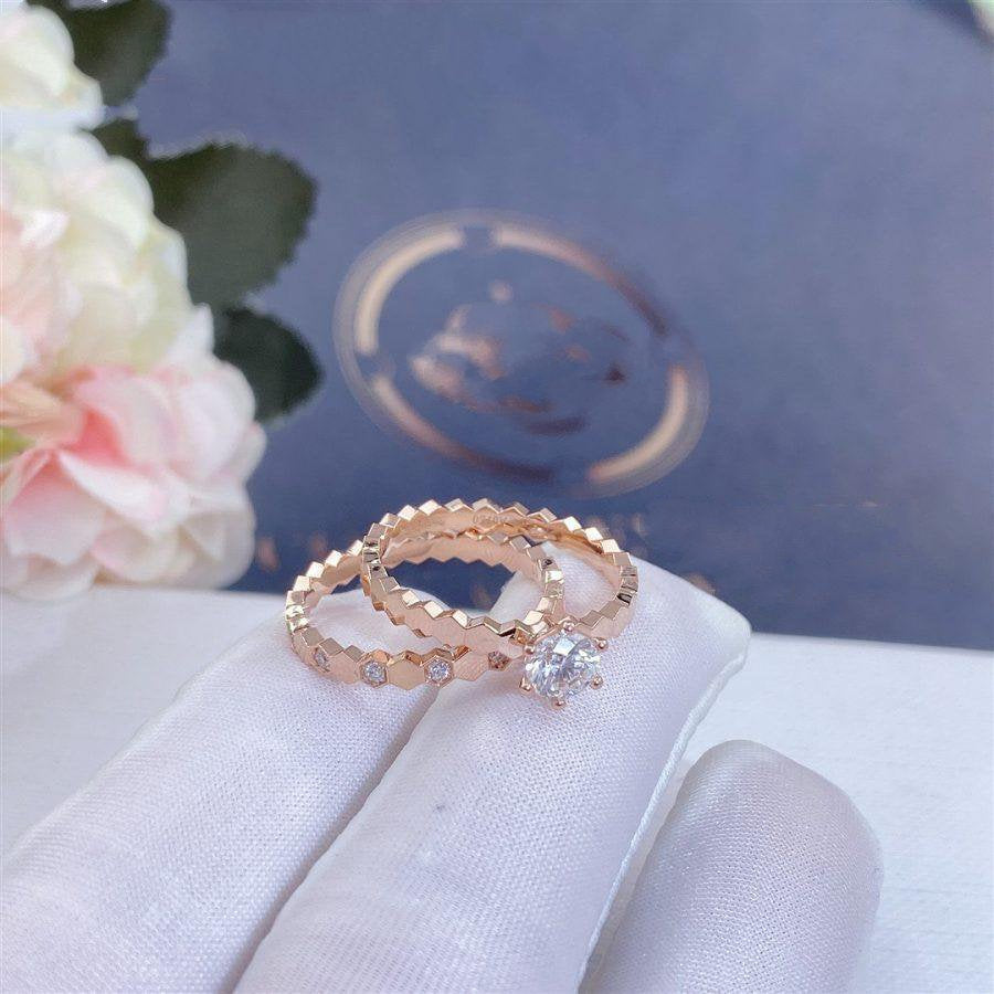 [Vicky]BEE LOVE RING PINK GOLD DIAMOND