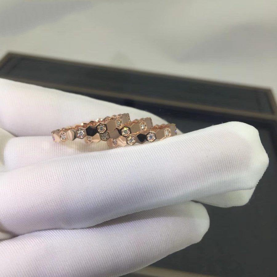 [Vicky]BEE LOVE RING PINK GOLD DIAMOND