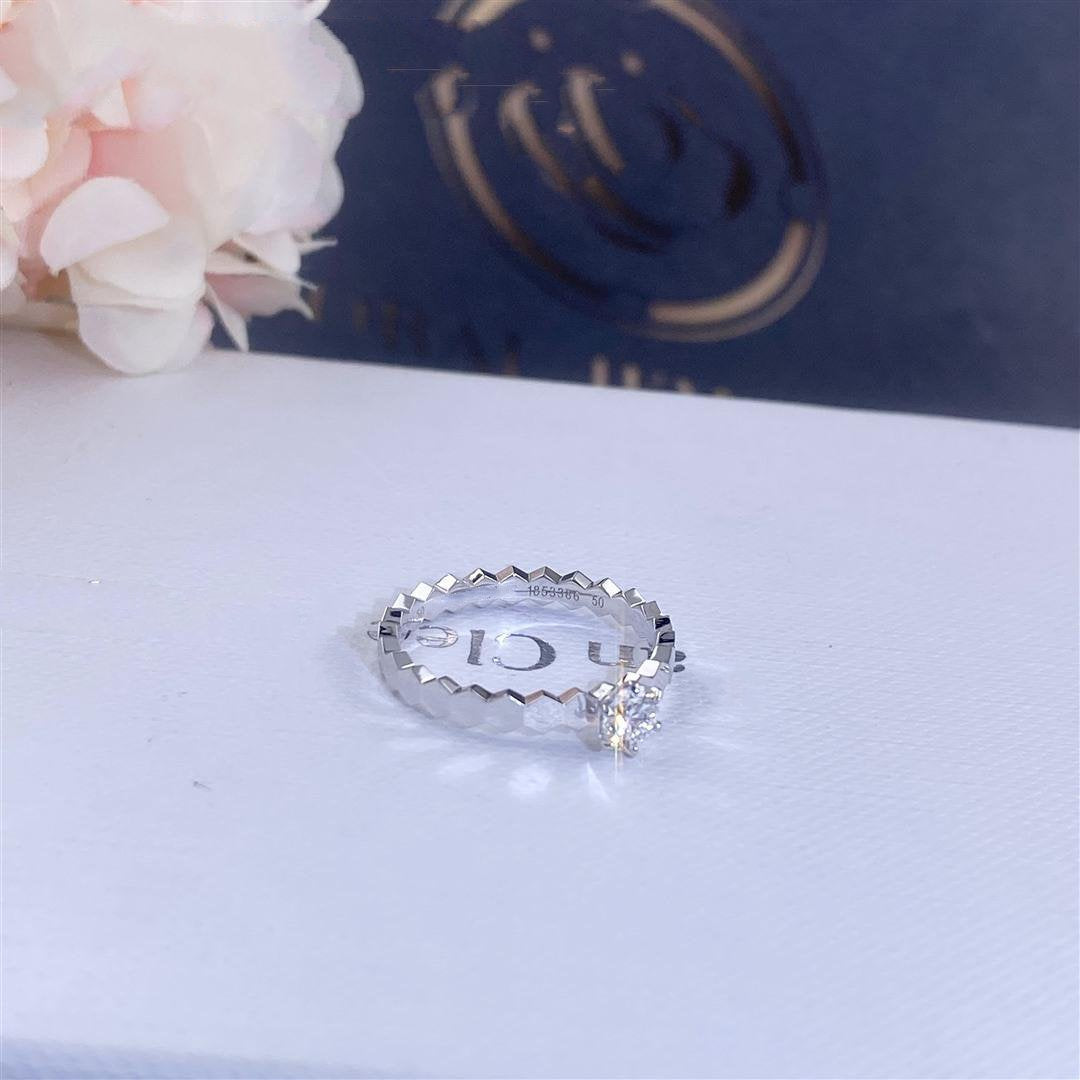 [Vicky]BEE LOVE RING SILVER 1 DIAMOND