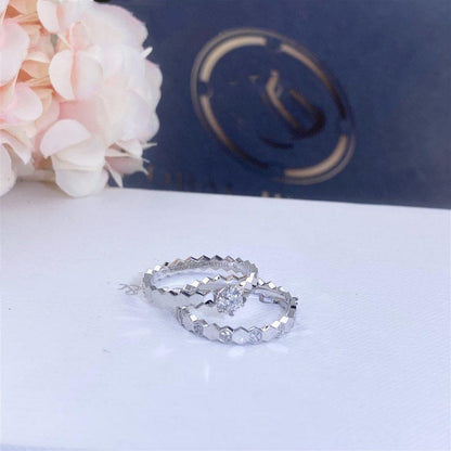 [Vicky]BEE LOVE RING SILVER 1 DIAMOND