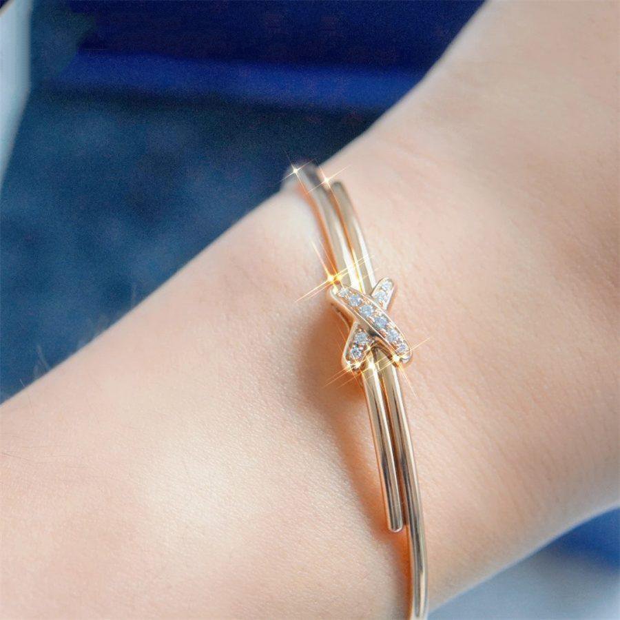 [Vicky]JEUX DE BRACELET PINK GOLD DIAMONDS