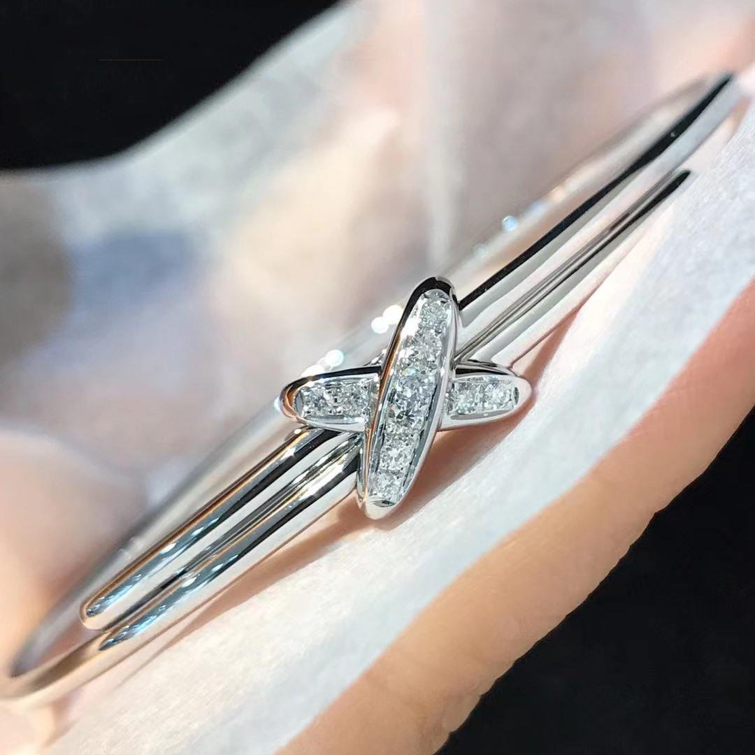 [Vicky]JEUX DE BRACELET SILVER DIAMONDS