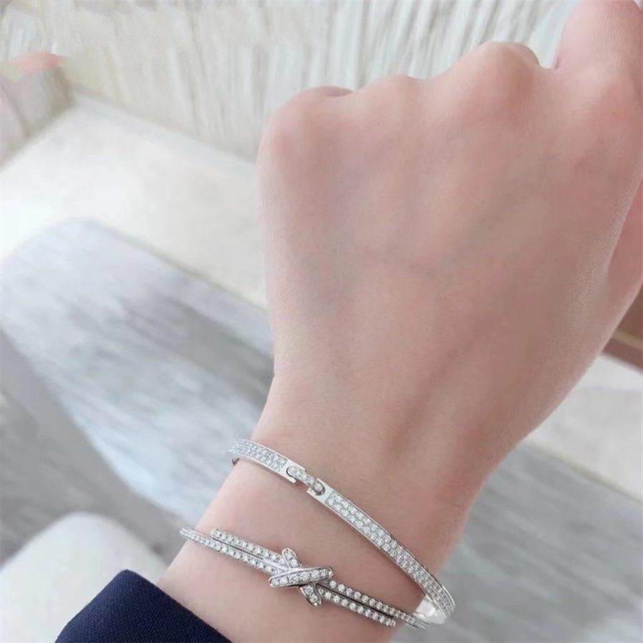 [Vicky]JEUX DE BRACELET DIAMONDS SILVER